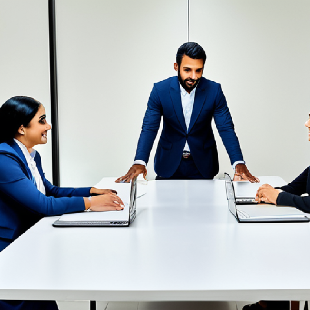 Collaborative Office Environment**
"A diverse group of professionals in modest business attire, collaborating around a table in a modern office in Dubai, brainstorming ideas, positive and engaged expressions, fully clothed, appropriate content, safe for work, perfect anatomy, natural proportions, professional photography, high quality, family-friendly"
**